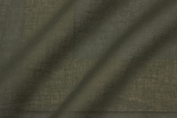 Батист цв.Темно-серый хаки, ш.1.48м, хлопок-100%, 60гр/м.кв