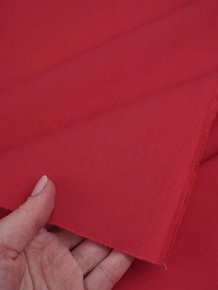 Импортный хлопок цв.Красный, ш.1.5м, хлопок-100%, 140гр/м.кв