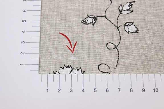 Полулен поэма "Парадиз" цв.белый, СОРТ2, ш.1.5м, лен-30%, хлопок -70%, 140гр/м.кв