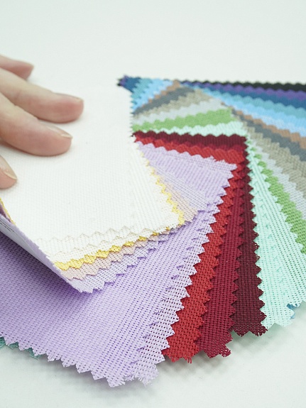 Комплект образцов "Рогожка однотонная" №1