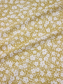 Штапель "Цветочный бисер", ш.1.44м, вискоза-100%, 90гр/м.кв