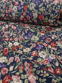 Сатин "Луговые самоцветы", ш.2.35м, хлопок-100%, 110гр/м.кв