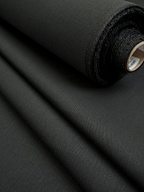 Костюмный джинс с эффектом велюра цв.Черный, СОРТ2, ш.1.5м, хлопок-100%, 230гр/м.кв