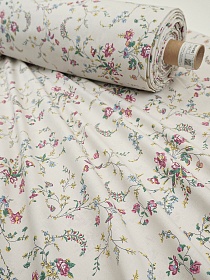 Бязь "Вьюнок в букете", ГОСТ, ш.2.2м, хлопок-100%, 142гр/м.кв