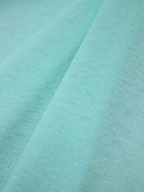 Трикотаж Кулир.гладь цв.Яркая мята, ш.1.96м (0.98м*2, чулок), Карде, хлопок-100%, 145гр/м.кв