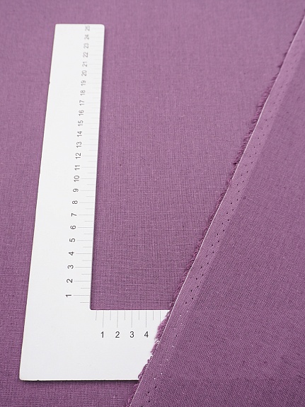 Полулен постельный цв.Лилово-сливовый флер, ш.2.2м, лен-30%, хлопок-70%, 155гр/м.кв