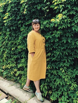 Платье из крапивы