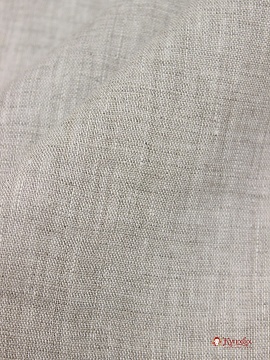 Лен сорочечный с эффектом мятости цв.Натуральный, ш.1.45м, лен-100%, 130гр/м.кв