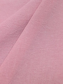 Вареный (стираный) хлопок цв.Св.винтажно-розовый меланж, ш.2.5м, хлопок-100%, 115гр/м.кв