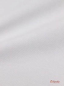 Мерный лоскут - Саржа цв.Белый, ВИД2, СОРТ2, ш.1.5м, хлопок-100%, 240гр/м.кв