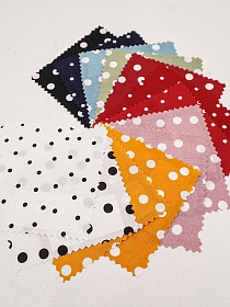 Комплект образцов "Штапель горох" №2