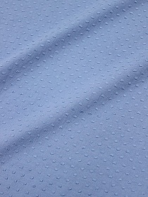 Фактурный хлопок "Шарики" цв.св.сине-голубой винтаж, ш.1.42м, батист, хл-100%, 80гр/м.кв