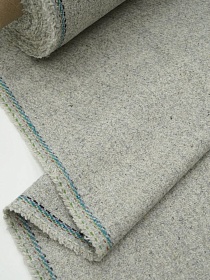 Шерсть пальтово-костюмная Твид цв.Св.серо-бежевый, СОРТ2, ш.1.5м, шерсть-40%, п/э-60%, 330гр/м.кв