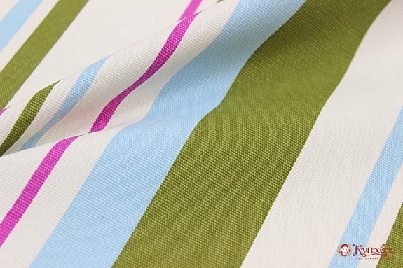 Интерьерный хлопок "Разноцветные полоски", ш.1.5м, хлопок-100%, 250гр/м.кв