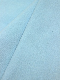 Вареный (стираный) хлопок цв.Светло-бирюзовый меланж, ш.2.5м, хлопок-100%, 120гр/м.кв