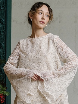 Блуза и юбка из Кружевного полотна "Милада"