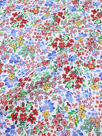 Ситец "Полевые цветочки", ш.0.8м, хлопок-100%, 100гр/м.кв