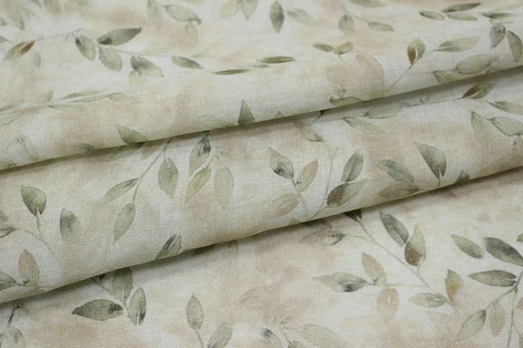 Вискозный шифон (Digital) "Ветвистая гармония", ш.1.5м, вискоза-75%, нейлон-25%, 55гр/м.кв