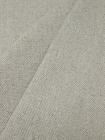 Полульняной брезент цв.Светло-серый меланж, ш.1.60м, хлопок-50%, лен-10%, п/э-40%, 370гр/м.кв