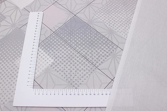 Перкаль "Хрустальная мозайка - блики", (комп), ш.2.2м, хлопок-100%, 110гр/м.кв