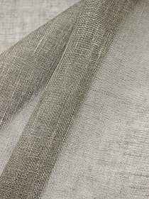 Лен декоративный Сетка цв.натуральный, ш.1.45м, лен-100%, 120гр/м.кв