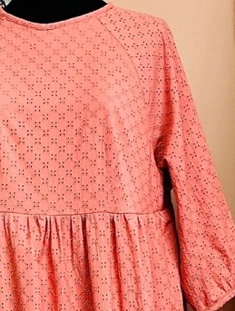 Платье из шитья "Мелкие четырехлистники"