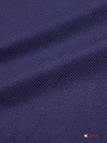 Микровельвет цв.Темный сине-фиолетовый, ш.1.45м, хлопок-100%, 220гр/м.кв