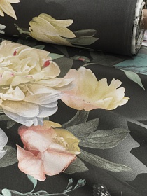 Мерный лоскут Бязь "Ночной сад", ш.2.2м, хлопок-100%, 140гр/м.кв