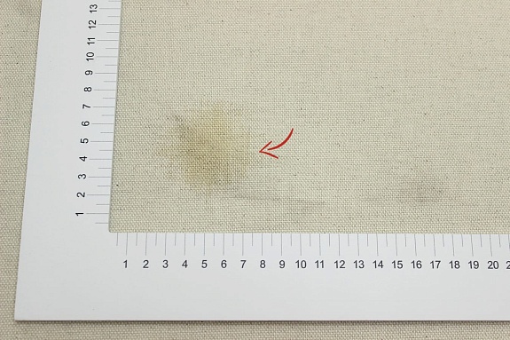 Брак(уценка) Двунитка темно-суровая (плотная), ш.1.5м, хлопок-100%, 185гр/м.кв