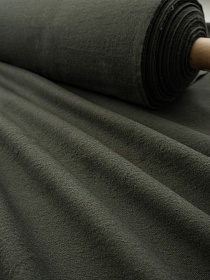 Фланель цв.Темно-серый хаки, ш.1.5м, хлопок-100%, 175гр/м.кв