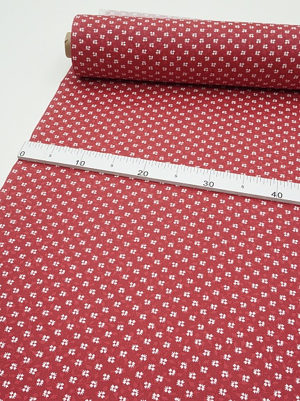 Перкаль "Зорица" цв.красный, ГОСТ, ш.1.5м, хлопок-100%, 125гр/м.кв