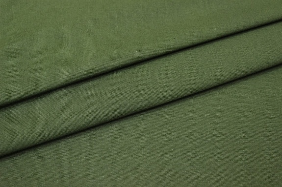 Полулен с умягчением цв.Морской водоросли, ш.1.5м, лен-30%, хлопок-70%, 147гр/м.кв.