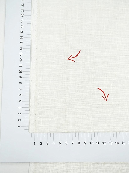 Лен интерьерный цв.Сливочный, СОРТ2, ш.1.6м, лен-100%, 270гр/м.кв