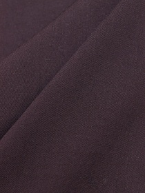 Штапель цв.Коричневый с фиолетовым оттенком, ш.1.45м, вискоза-100%, 110 гр/м.кв.