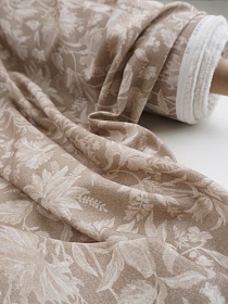 Хлопок Персик "Винтажная лоза", ш.2.5м, хлопок-100%, 130гр/м.кв