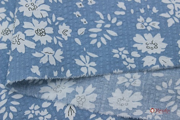 Импорт.хлопок Жатка "Цветочный бриз", ш.1.43м, хлопок-100%, 80гр/м.кв