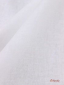 Полулен цв.Белый, ш.1.5м, лен-30%, хлопок-70%, 147гр/м.кв