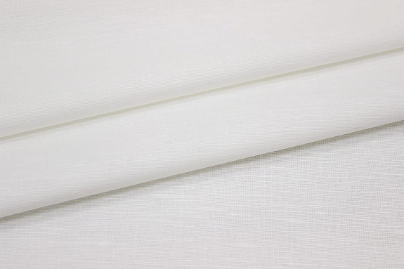 Полулен цв.Белый, ш.1.5м, лен-56%, хлопок-44%, 210гр/м.кв