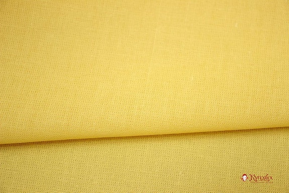 Поплин цв.Светло-желтый, ш.2.2м, хлопок-100%, 110гр/м.кв