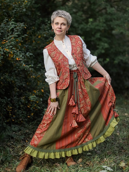 Комплект из Импортного хлопка "Узоры волшебства"