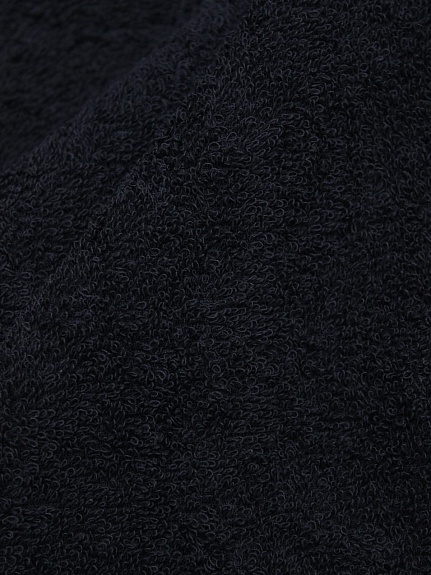 Махровая ткань цв.Черный, ш.1.5м, хлопок-100%, 350гр/м.кв