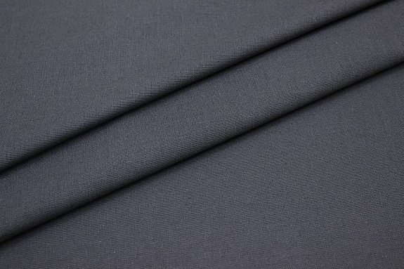 Полулен цв.Графитово-серый с лиловым оттенком, ш.2.2м, лен-30%, хлопок-70%, 155гр/м.кв