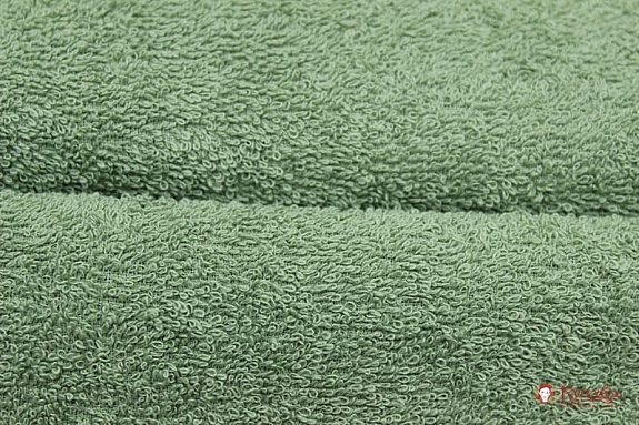 Махровая ткань цв.Темная морозная зелень, ш.1.5м, хлопок-100%, 350гр/м.кв
