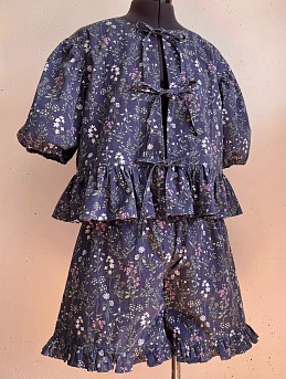 Домашний костюм из сатина