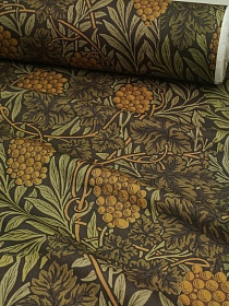 Перкаль Премиум (Digital) "Виноградная лоза", ш.1.45м, хлопок-100%, 140гр/м.кв