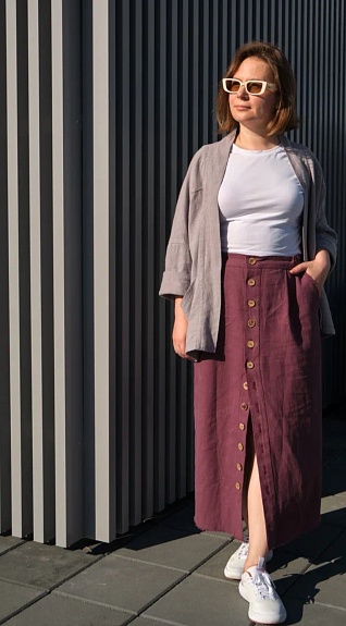 Юбка из крапивы