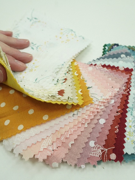 Комплект образцов "Муслин принт" №2