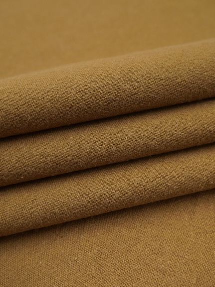 Крапива Рами (Ramie) с хлопком цв.Коричнево-оливковый, ш.1.4м, крапива-50%, хлопок-50%, 190гр/м.кв