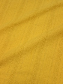 Фактурный хлопок "Рельефные полоски" цв.горчично-желтый, ш.1.42м, хл-100%, 110гр/м.кв