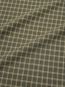 Пестрядь "Клетка" цв.хаки, ш.1.45м, хлопок-85%, п/э-15%, 140гр/м.кв